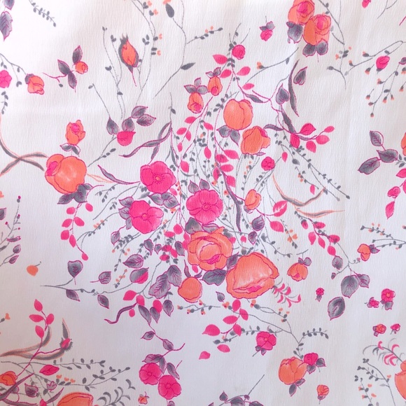 SOLD True Vintage🌸60s Floral Babydoll Midi Dress - Picture 7 of 7